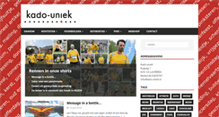 Desktop Screenshot of kado-uniek.nl